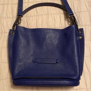 Authentic Longchamp crossbody bucket bag